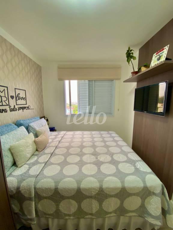 DORMITÓRIO de Apartamento à venda, Padrão com 47 m², 2 quartos e 1 vaga em Assunção - São Bernardo do Campo