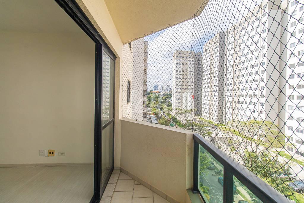 SACADA de Apartamento à venda, Padrão com 64 m², 2 quartos e 1 vaga em Jardim Promissão - São Paulo