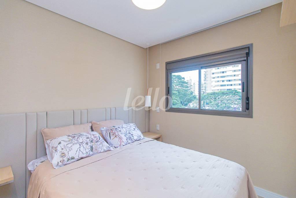 DORMITORIO 2 de Apartamento para alugar, Padrão com 74 m², 2 quartos e 1 vaga em Indianópolis - São Paulo