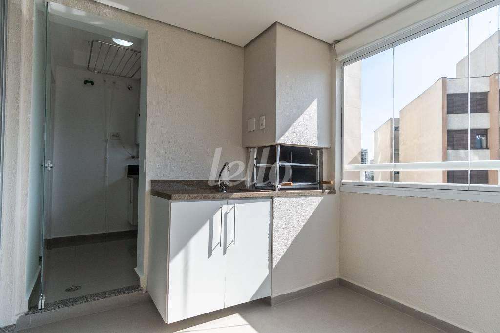 SACADA de Apartamento para alugar, Padrão com 77 m², 2 quartos e 2 vagas em Santana - São Paulo
