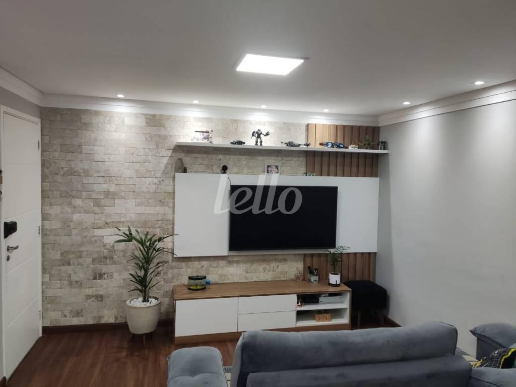 SALA de Apartamento à venda, Padrão com 72 m², 2 quartos e 1 vaga em Santa Paula - São Caetano do Sul