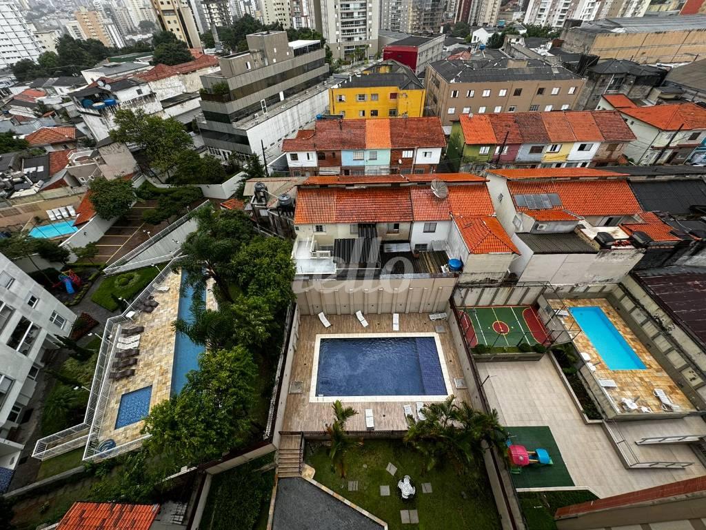 VISTA de Apartamento à venda, Padrão com 92 m², 2 quartos e 2 vagas em Chácara Inglesa - São Paulo