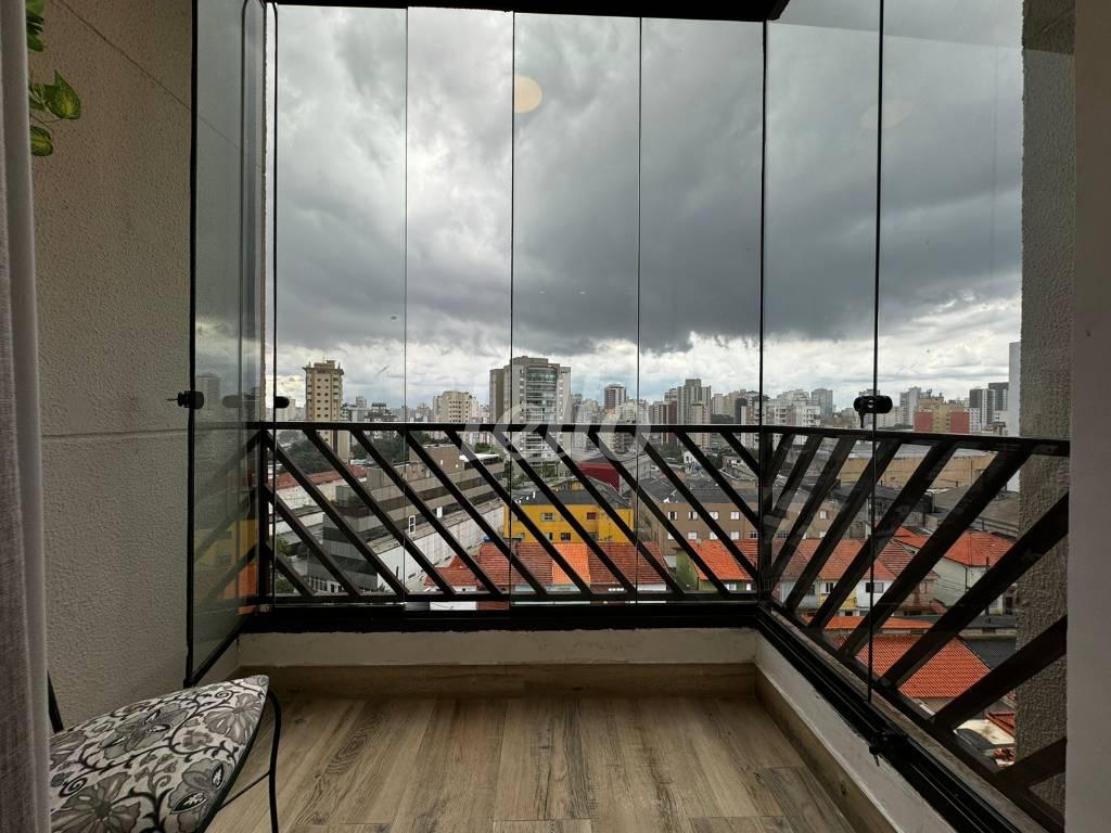 SACADA de Apartamento à venda, Padrão com 92 m², 2 quartos e 2 vagas em Chácara Inglesa - São Paulo