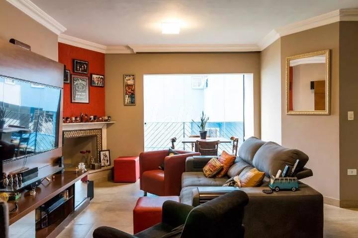 SALA de Apartamento à venda, Padrão com 105 m², 3 quartos e 1 vaga em Jardim Paulista - São Paulo