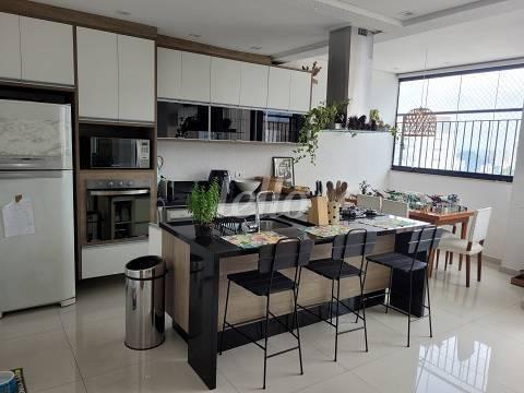 COZINHA de Apartamento à venda, cobertura - Padrão com 131 m², 3 quartos e 3 vagas em Vila Santa Catarina - São Paulo