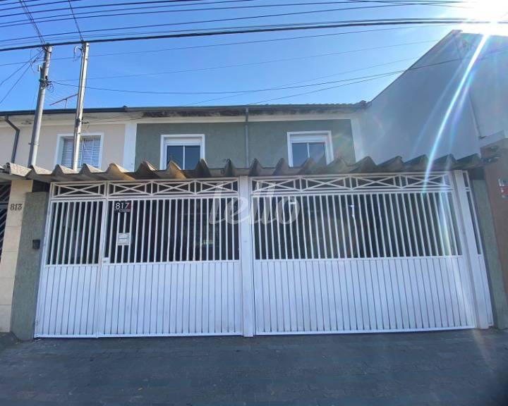 FACHADA de Casa para alugar, sobrado com 135 m², 2 quartos e 1 vaga em Prosperidade - São Caetano do Sul