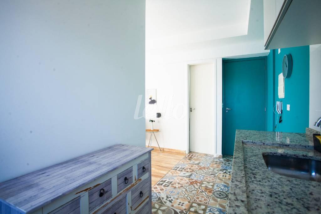 COZINHA de Apartamento para alugar, Padrão com 31 m², e 1 vaga em Santana - São Paulo