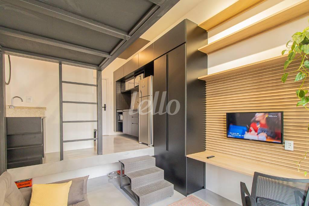 SALA de Apartamento à venda, Padrão com 25 m², 1 quarto e em Vila Mariana - São Paulo