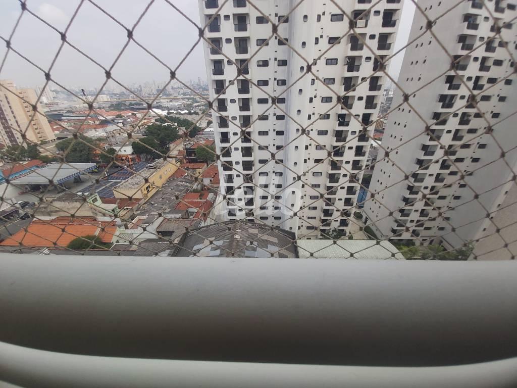 VISTA DA SACADA de Apartamento à venda, Padrão com 50 m², 2 quartos e 1 vaga em Mooca - São Paulo