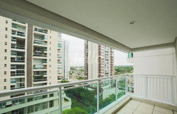 VARANDA de Apartamento à venda, Padrão com 58 m², 2 quartos e 1 vaga em Campo Belo - São Paulo