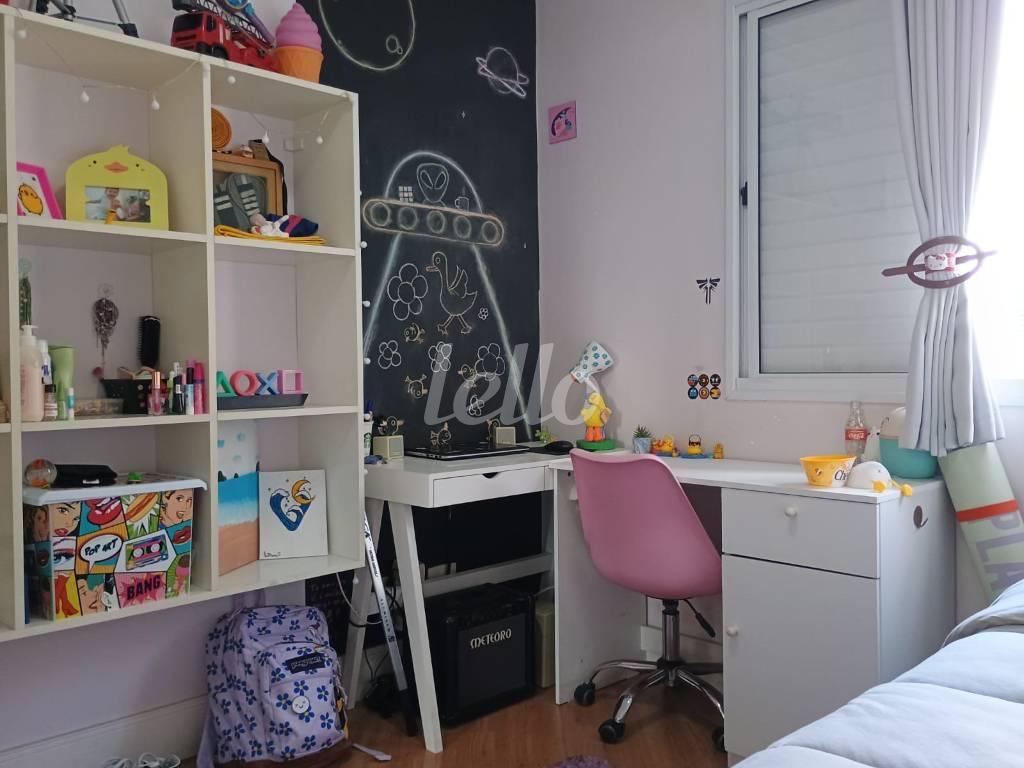 QUARTO de Apartamento à venda, Padrão com 120 m², 3 quartos e 3 vagas em Lauzane Paulista - São Paulo