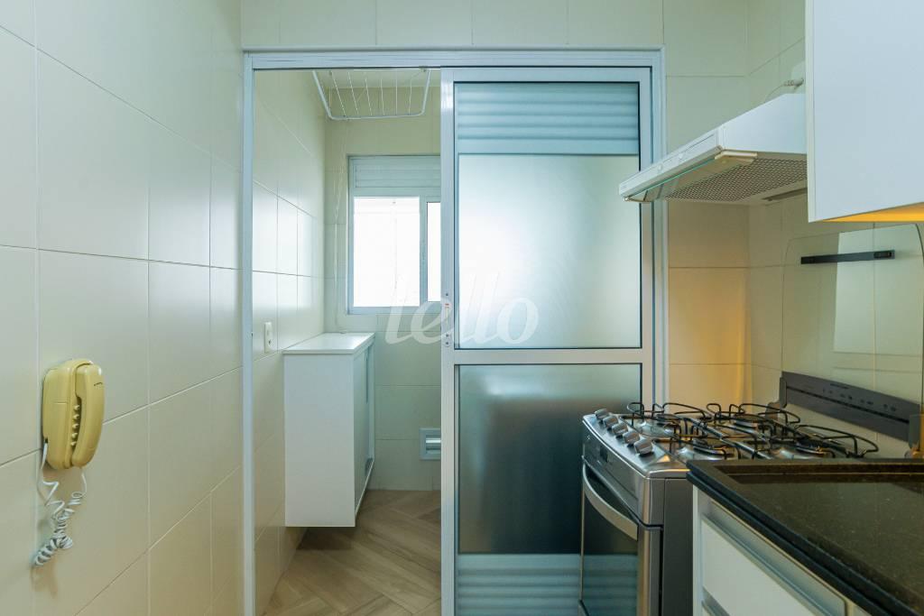 COZINHA de Apartamento para alugar, Padrão com 60 m², 2 quartos e 1 vaga em Consolação - São Paulo