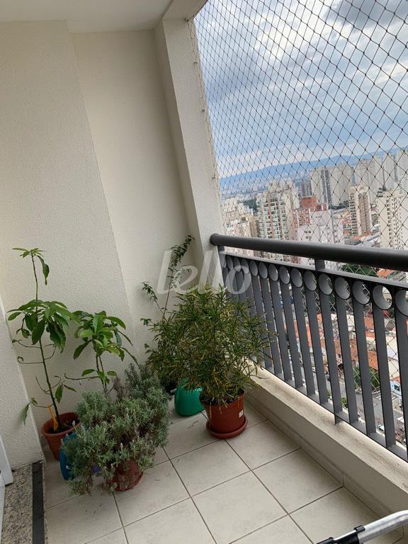 VARANDA de Apartamento à venda, Padrão com 107 m², 3 quartos e 2 vagas em Mooca - São Paulo