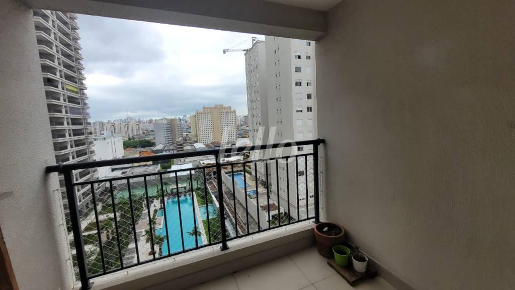 SACADA de Apartamento à venda, Padrão com 67 m², 2 quartos e 1 vaga em Brás - São Paulo