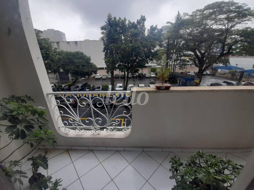 SACADA DA SALA de Apartamento à venda, Padrão com 160 m², 3 quartos e 1 vaga em Centro - Santo André