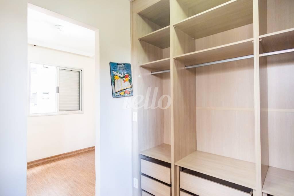 CLOSET de Apartamento para alugar, Padrão com 50 m², 1 quarto e 1 vaga em Vila Moreira - São Paulo