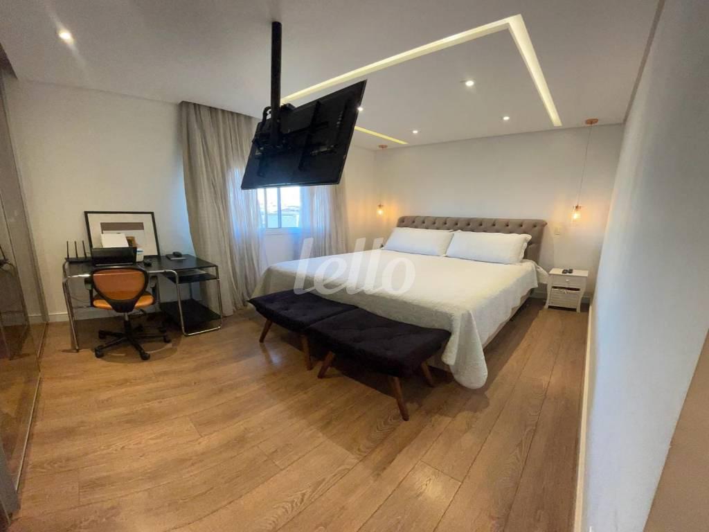 QUARTO de Apartamento à venda, Padrão com 176 m², 3 quartos e 3 vagas em Chácara Califórnia - São Paulo