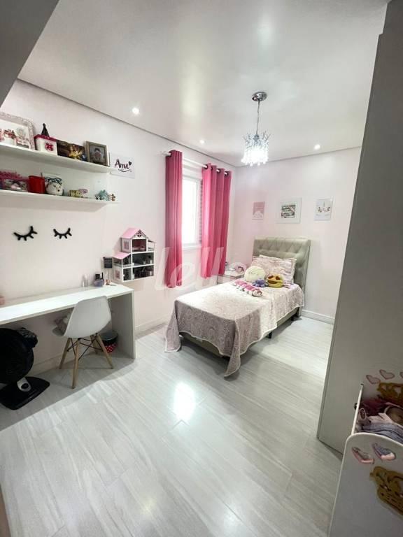 DORMITÓRIO de Apartamento à venda, cobertura - Padrão com 172 m², 3 quartos e 2 vagas em Vila Bastos - Santo André