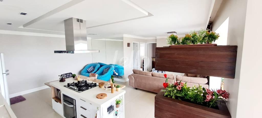 COZINHA de Apartamento à venda, Padrão com 88 m², 2 quartos e 2 vagas em Jardim - Santo André