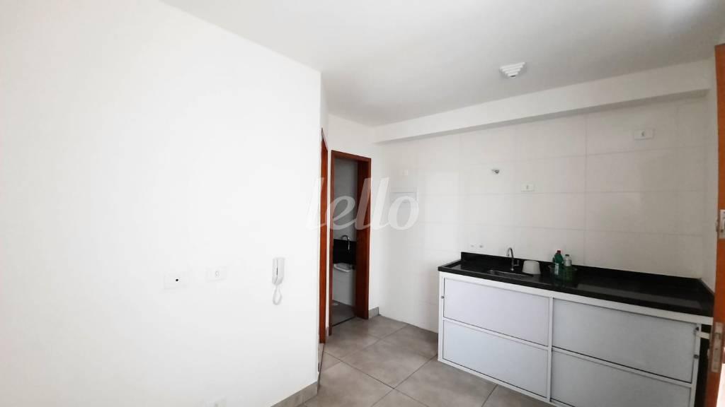 COZINHA de Apartamento para alugar, Padrão com 24 m², 1 quarto e em Vila Maria Baixa - São Paulo