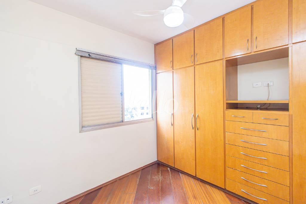 DORMITORIO 2 de Apartamento para alugar, Padrão com 64 m², 2 quartos e 1 vaga em Campo Belo - São Paulo