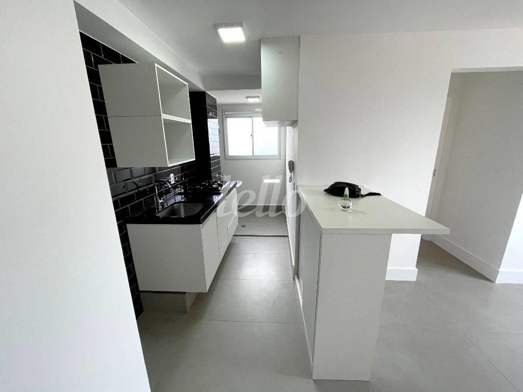 COZINHA de Apartamento à venda, Padrão com 42 m², 2 quartos e 1 vaga em Cambuci - São Paulo