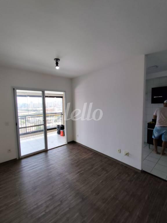 SALA de Apartamento para alugar, Padrão com 72 m², 1 quarto e 1 vaga em Ipiranga - São Paulo