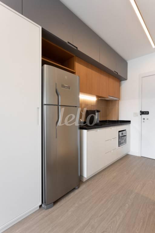 COZINHA de Apartamento para alugar, Padrão com 30 m², 1 quarto e em Pinheiros - São Paulo