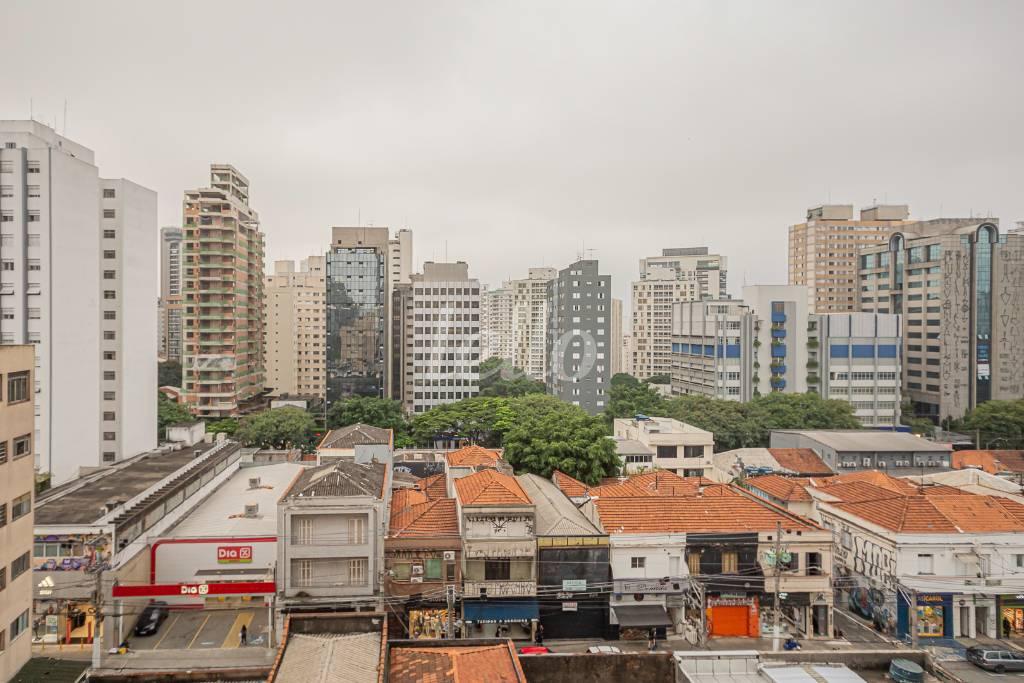 SACADA de Apartamento para alugar, Padrão com 49 m², 2 quartos e 1 vaga em Vila Mariana - São Paulo