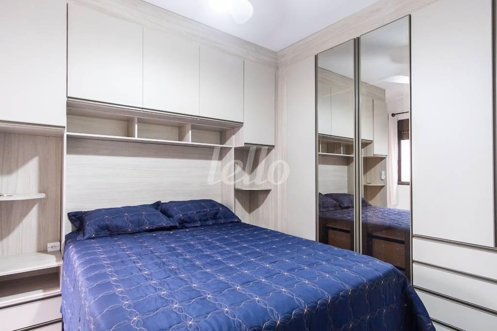05DORMITORIO-1_001 de Apartamento para alugar, Padrão com 37 m², 1 quarto e 1 vaga em Chácara Mafalda - São Paulo
