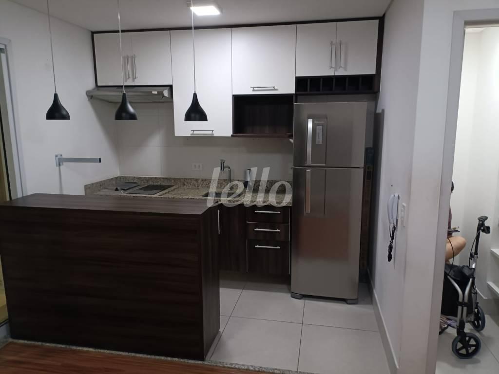 COZINHA de Apartamento à venda, Padrão com 43 m², 1 quarto e 1 vaga em Jardim Aeroporto - São Paulo