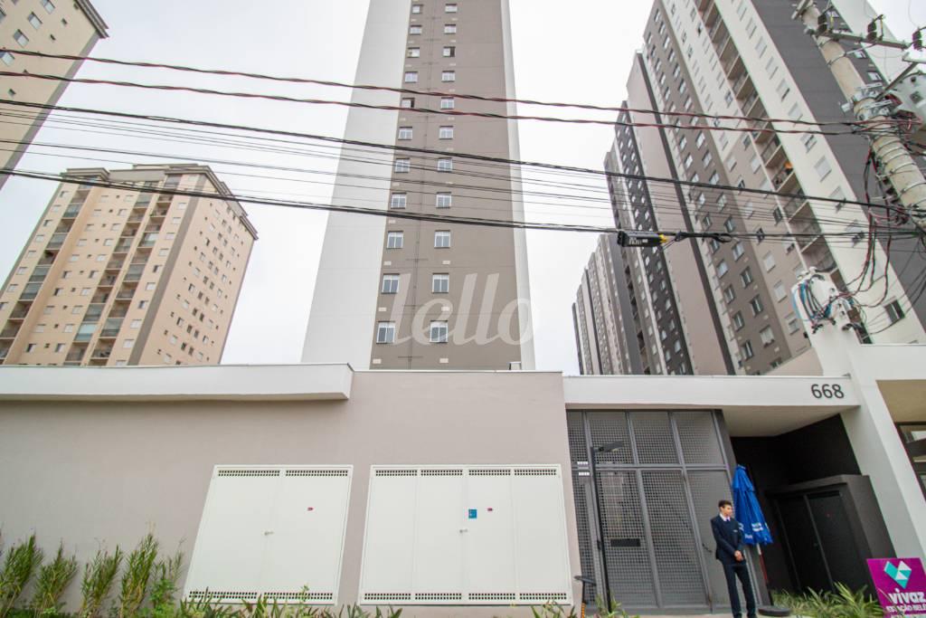 05FACHADA_001 de Apartamento para alugar, Padrão com 24 m², 1 quarto e em Belenzinho - São Paulo