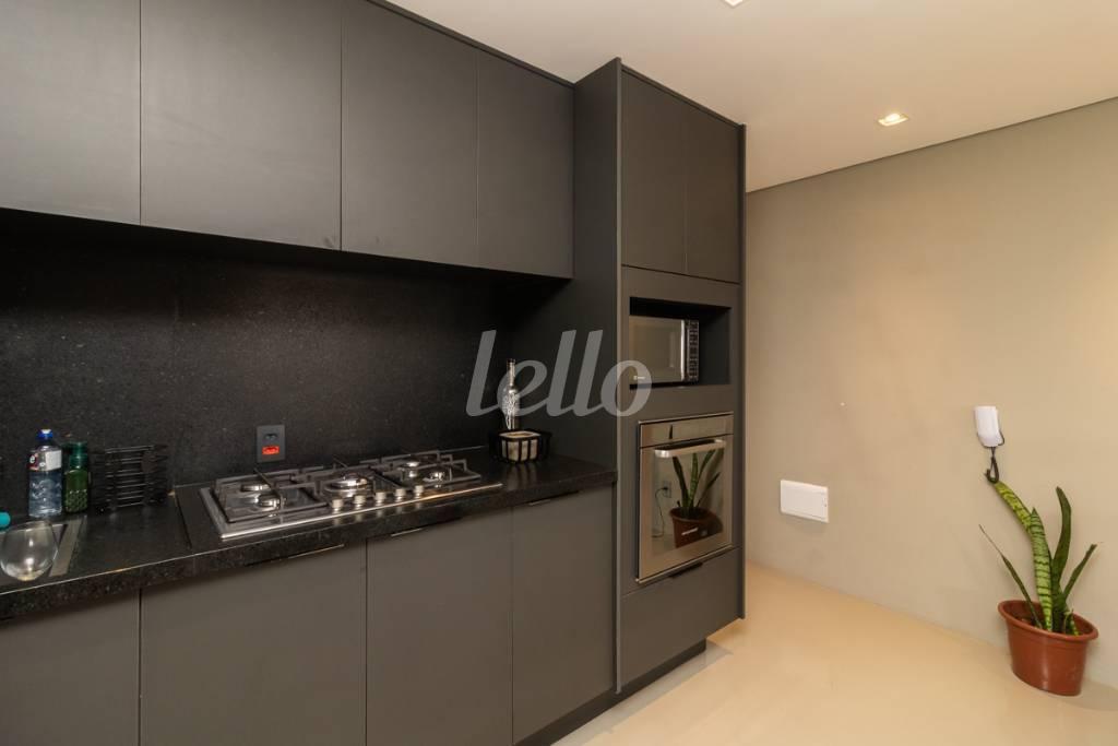 COZINHA de Apartamento para alugar, Padrão com 58 m², 1 quarto e 1 vaga em Pinheiros - São Paulo