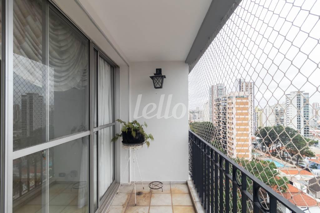 VARANDA de Apartamento à venda, Padrão com 84 m², 3 quartos e 1 vaga em Cidade Mãe do Céu - São Paulo