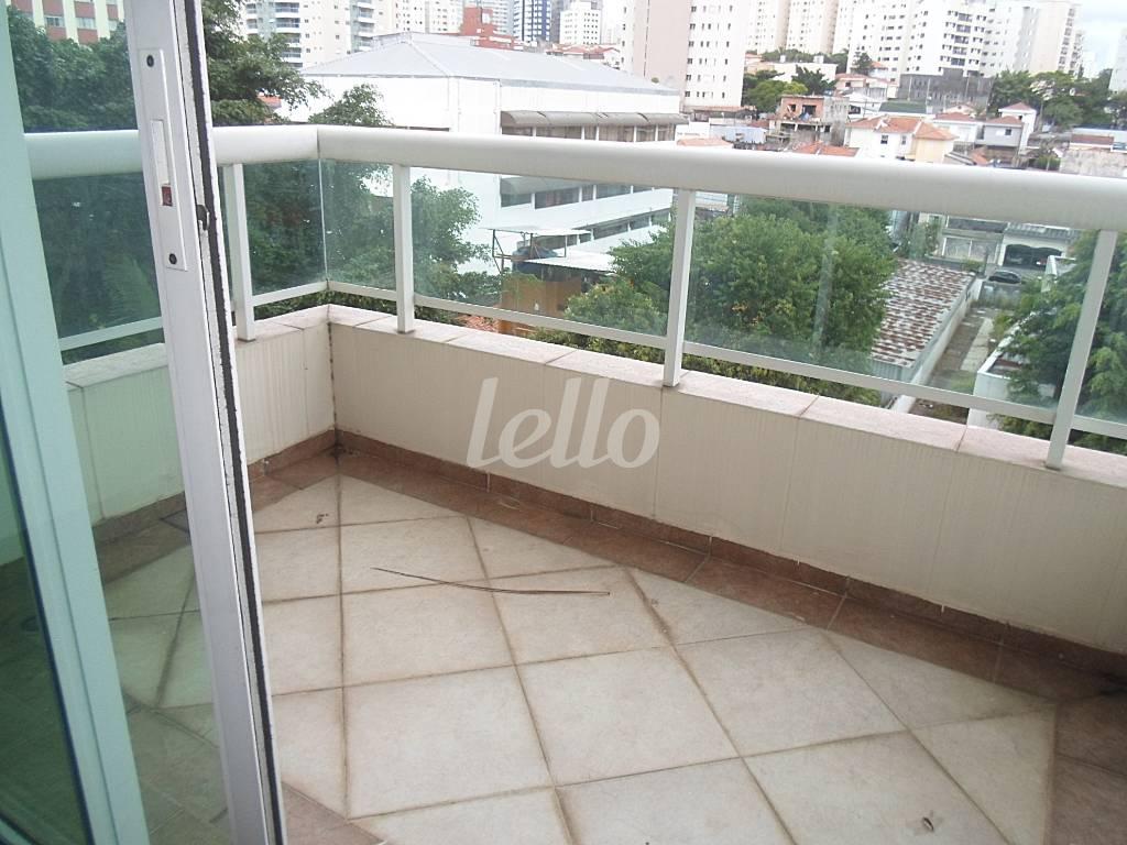 SACADA de Apartamento para alugar, Padrão com 75 m², 2 quartos e 2 vagas em Mirandopolis - São Paulo