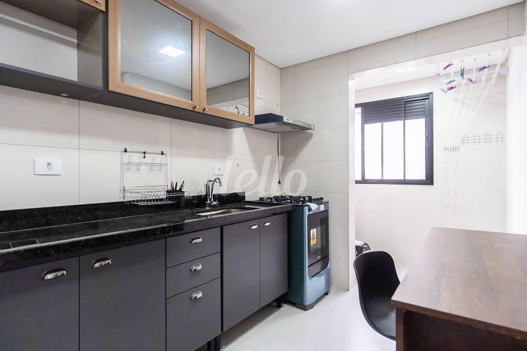 02COZINHA_002 de Apartamento para alugar, Padrão com 37 m², 1 quarto e 1 vaga em Chácara Mafalda - São Paulo