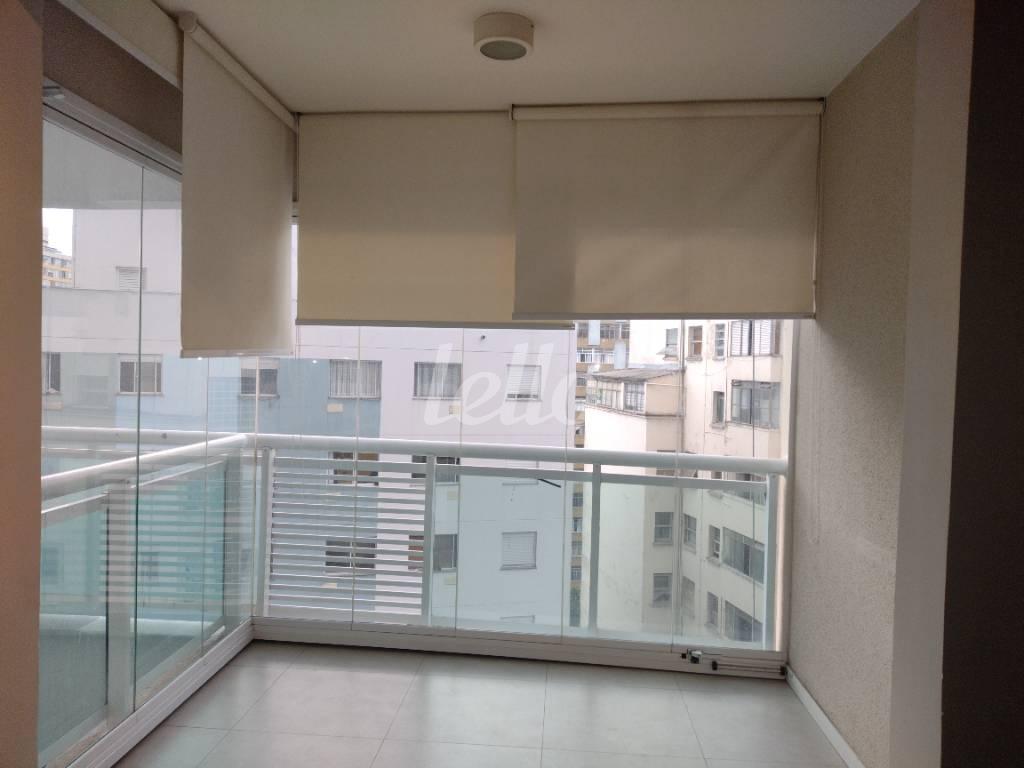 SACADA de Apartamento à venda, Padrão com 48 m², 1 quarto e 1 vaga em Centro - São Paulo