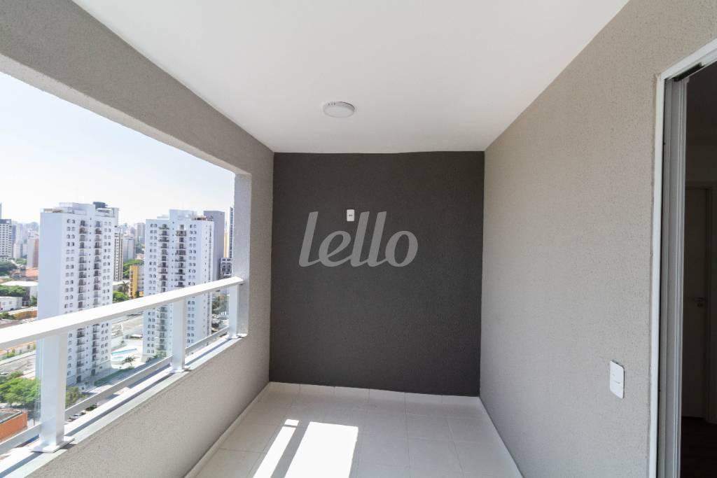 VARANDA de Apartamento para alugar, Padrão com 31 m², 2 quartos e em Água Branca - São Paulo