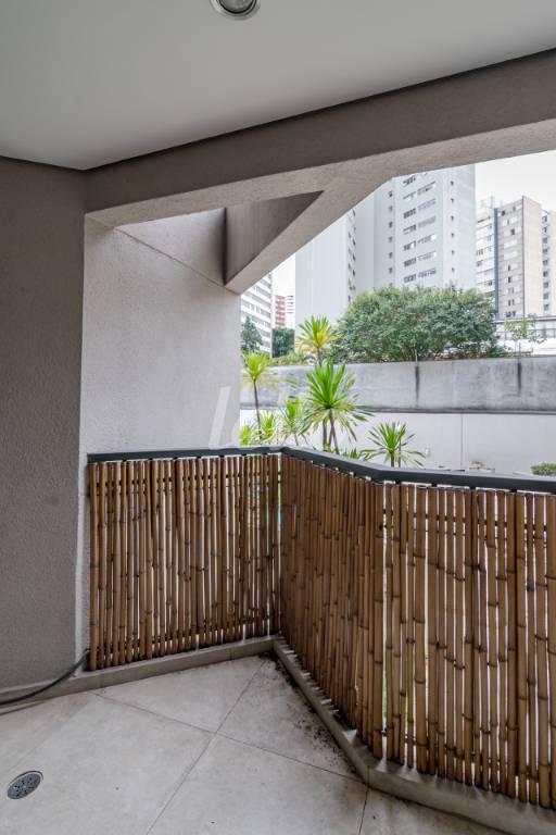 SACADA de Apartamento para alugar, Padrão com 65 m², 1 quarto e 2 vagas em Sumaré - São Paulo