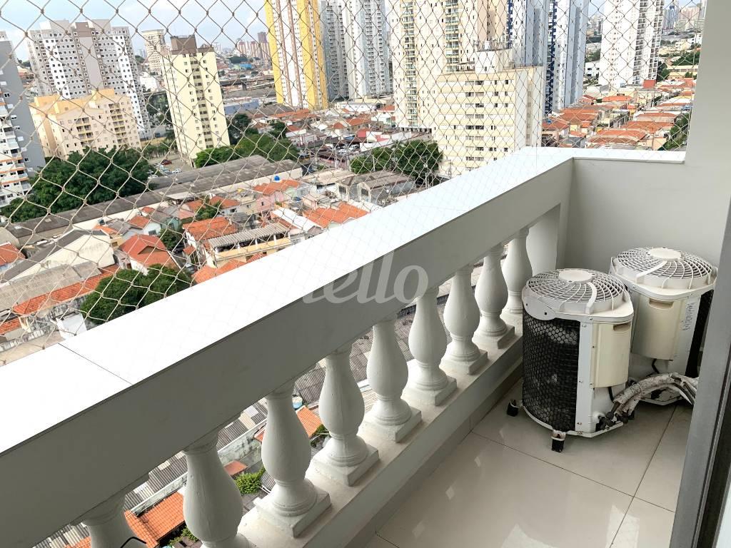 SACADA de Apartamento à venda, Padrão com 86 m², 3 quartos e 2 vagas em Tatuapé - São Paulo
