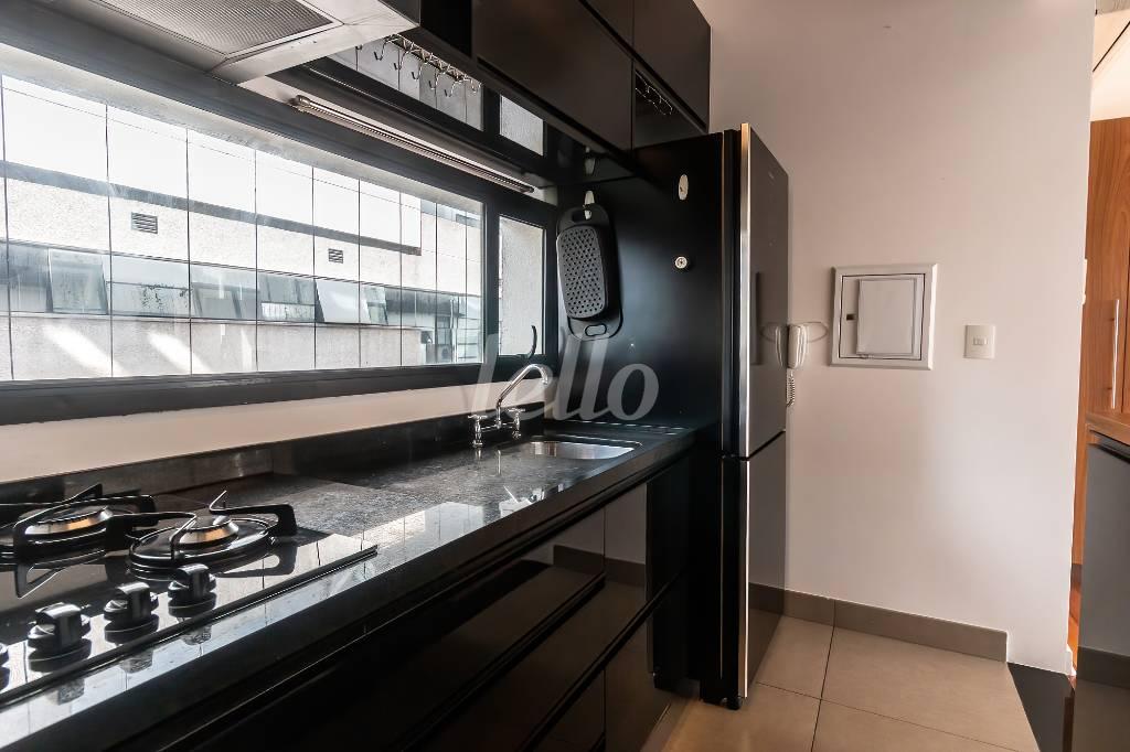 COZINHA de Apartamento para alugar, Duplex com 64 m², 1 quarto e 1 vaga em Vila Olímpia - São Paulo