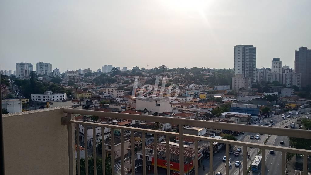 SACADA de Apartamento para alugar, Padrão com 72 m², 3 quartos e 1 vaga em Vila Santa Catarina - São Paulo