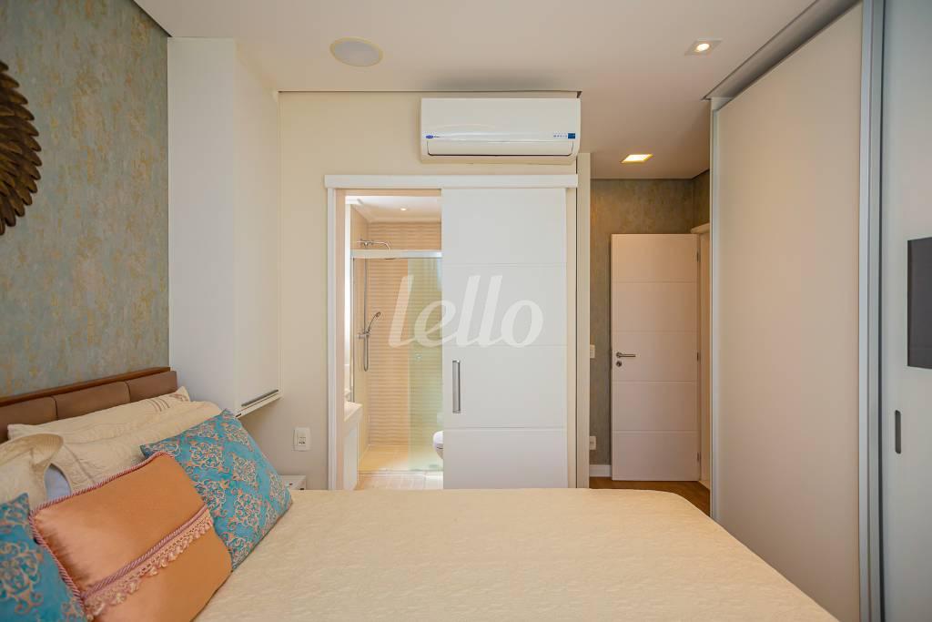 SUITE 2 de Apartamento para alugar, Padrão com 97 m², 3 quartos e 2 vagas em Chácara Inglesa - São Paulo