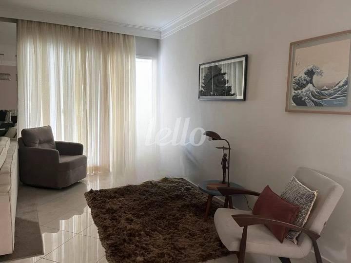 LIVING de Apartamento à venda, Padrão com 124 m², 3 quartos e 2 vagas em Vila Clementino - São Paulo