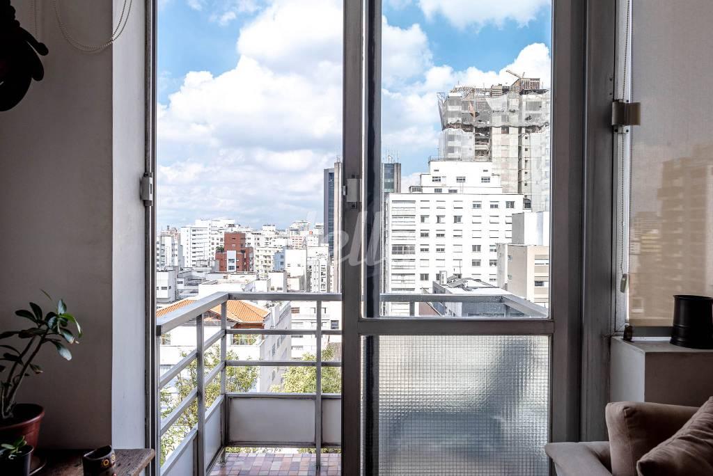 VARANDA de Apartamento à venda, Padrão com 180 m², 3 quartos e 2 vagas em Higienópolis - São Paulo