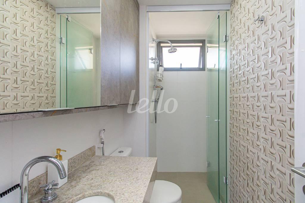 BANHEIRO SOCIAL de Apartamento à venda, Padrão com 86 m², 3 quartos e 2 vagas em Vila Mariana - São Paulo