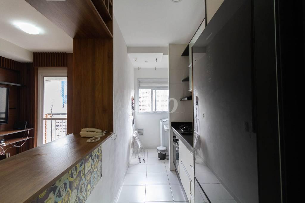 COZINHA de Apartamento para alugar, Padrão com 41 m², 1 quarto e em Liberdade - São Paulo