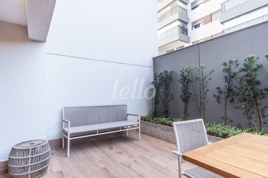02AREA-CONDOMINIAL_001 de Apartamento para alugar, Padrão com 28 m², 1 quarto e em Vila Zilda - São Paulo