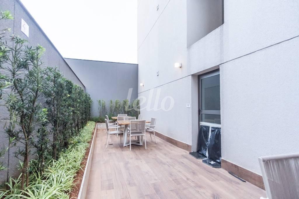 02AREA-CONDOMINIAL_002 de Apartamento para alugar, Padrão com 28 m², 1 quarto e em Vila Zilda - São Paulo
