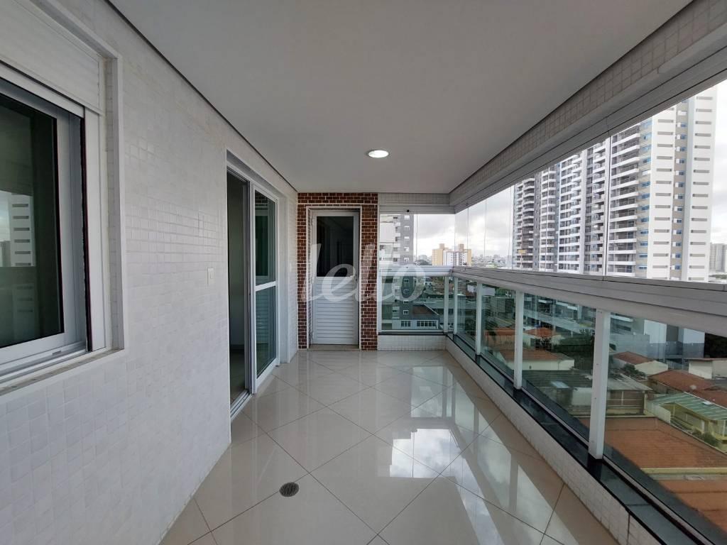 VARANDA GOURMET de Apartamento à venda, Padrão com 110 m², 3 quartos e 3 vagas em Vila Zilda - São Paulo